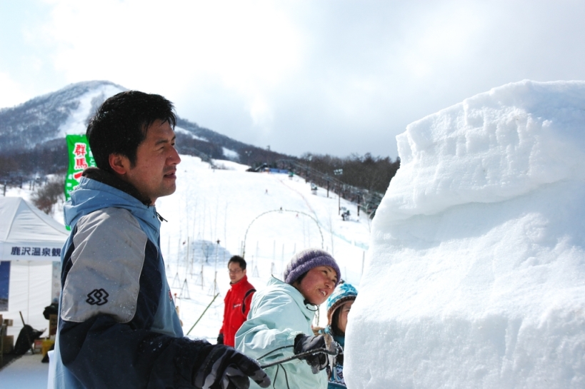 鹿沢温泉郷 温泉と雪の祭典_f0180878_2246428.jpg