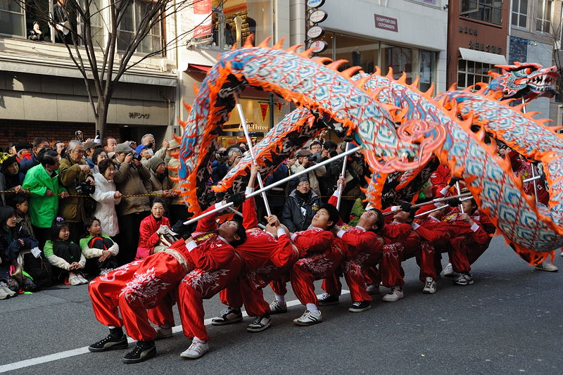 神戸元町･春節祭前夜祭　獅子舞＆龍舞編_f0032011_19494424.jpg