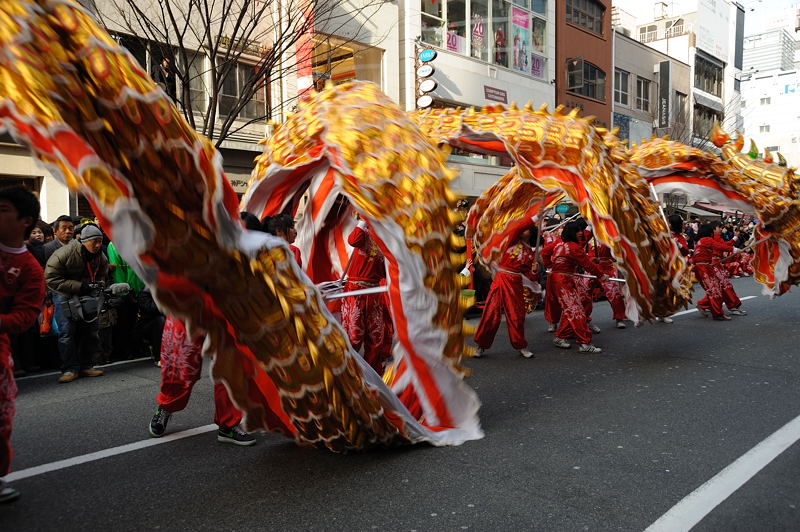 神戸元町･春節祭前夜祭　獅子舞＆龍舞編_f0032011_19501737.jpg