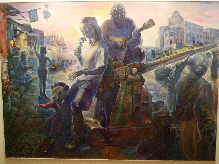 1192) たぴお　「水戸麻記子・絵画展　　ＭＩＴＯＲＡＭＡＦＵＬＬ」 2月8日（月）～2月13日（土）  _f0126829_11253247.jpg