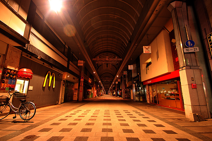 夜の盛岡②【肴町アーケード】_a0153950_85934.jpg