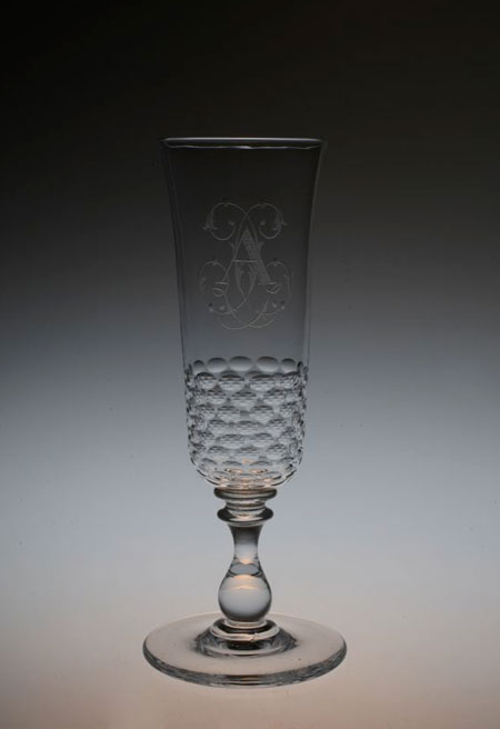 Bacarat Champagne flute Initial \"A\"_c0108595_188478.jpg