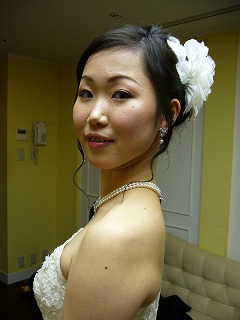 ウェディング の HAIR MAKE _a0123703_10372735.jpg