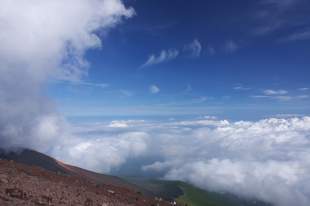 富士山からの雲海と御来光！_a0165125_17125015.jpg