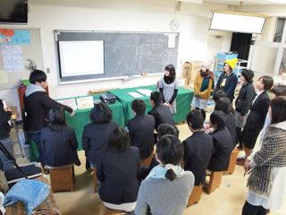 ２月１６日　田無第一中学校での授業_a0121352_15242750.jpg