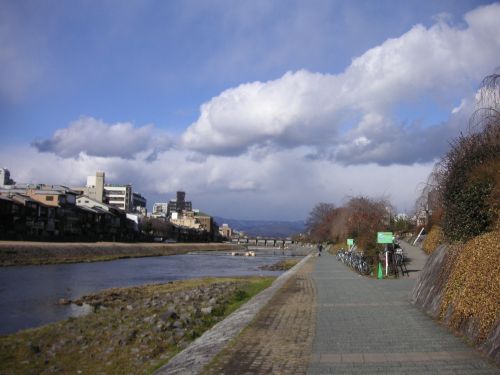 京都、鴨川サイクリング_d0115997_17553127.jpg