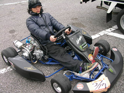 4-7-21-1Ts】ぱっとぐじゃぱん ゴーカート レーシングカート エンジン式 スポーツ、レジャー