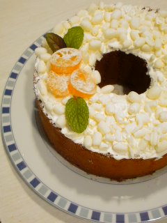 カイル先生と・・・ガトーショコラのようなチョコシフォン。_f0177295_7105586.jpg