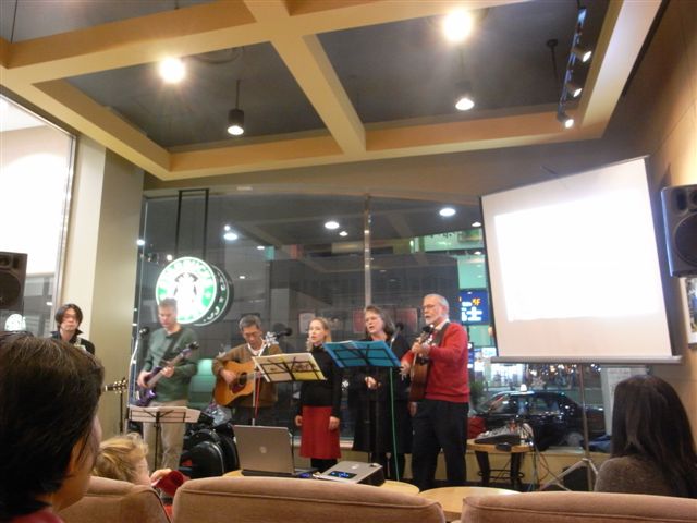 09 12/5 Christmas Songs　＠　スターバックス・天満屋瓦町店_c0101402_23545951.jpg