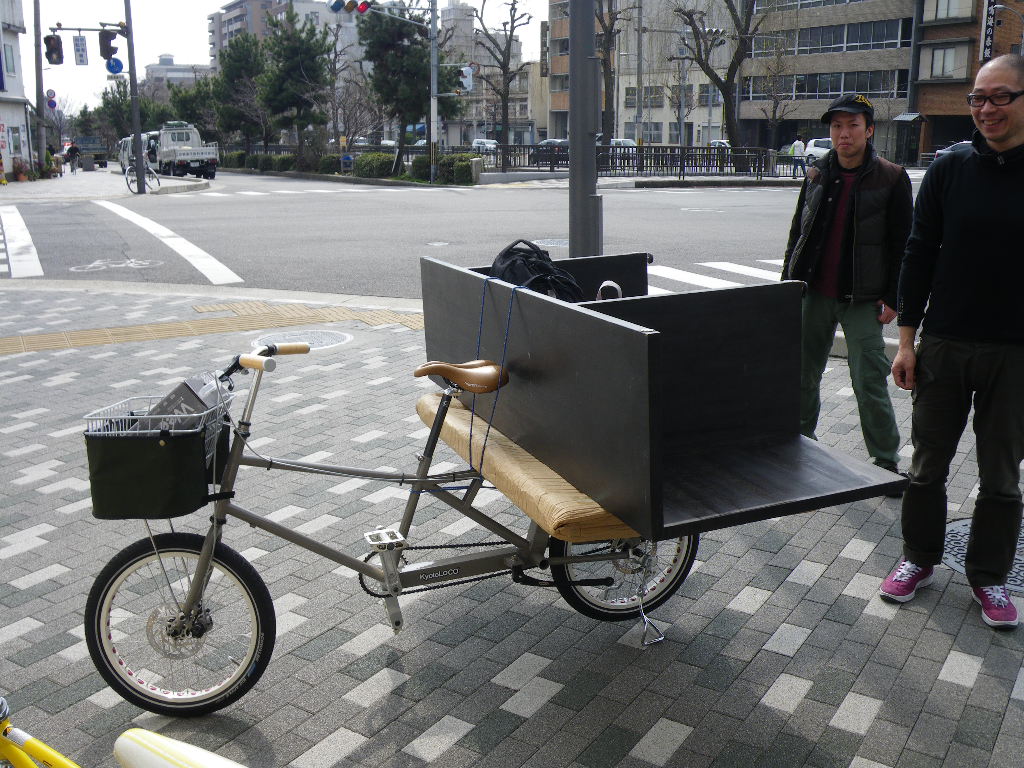 灯油 自転車 運ぶ