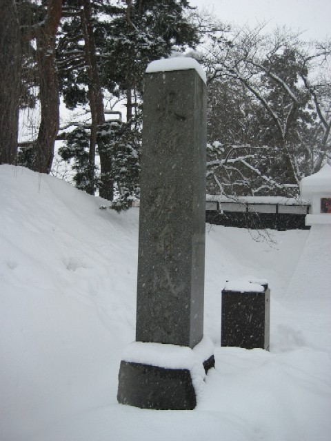 冬の津軽を歩く(2)弘前城の雪燈籠まつり_c0013687_020406.jpg