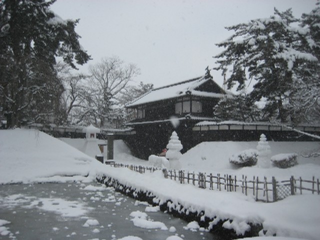 冬の津軽を歩く(2)弘前城の雪燈籠まつり_c0013687_020912.jpg