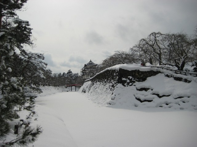 冬の津軽を歩く(2)弘前城の雪燈籠まつり_c0013687_2244761.jpg