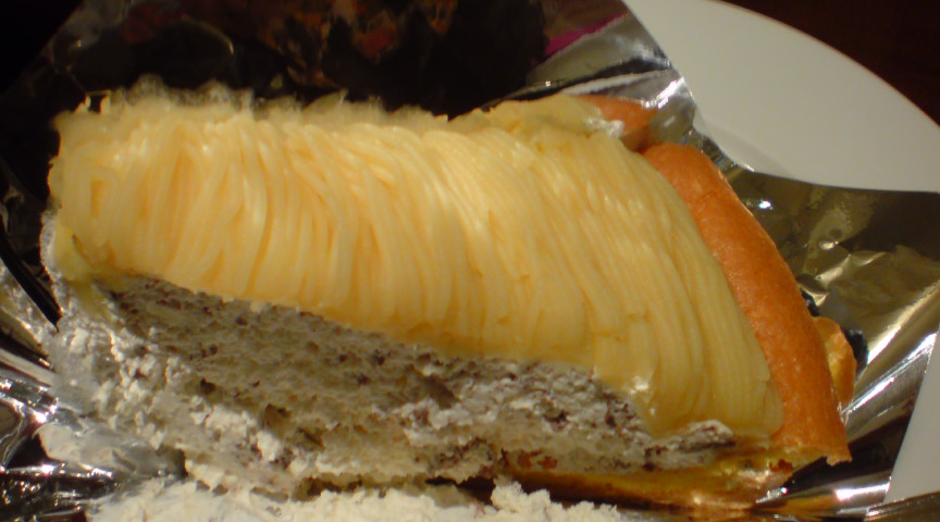 モンブランケーキ ハーブス 十八番は和食と和の酒