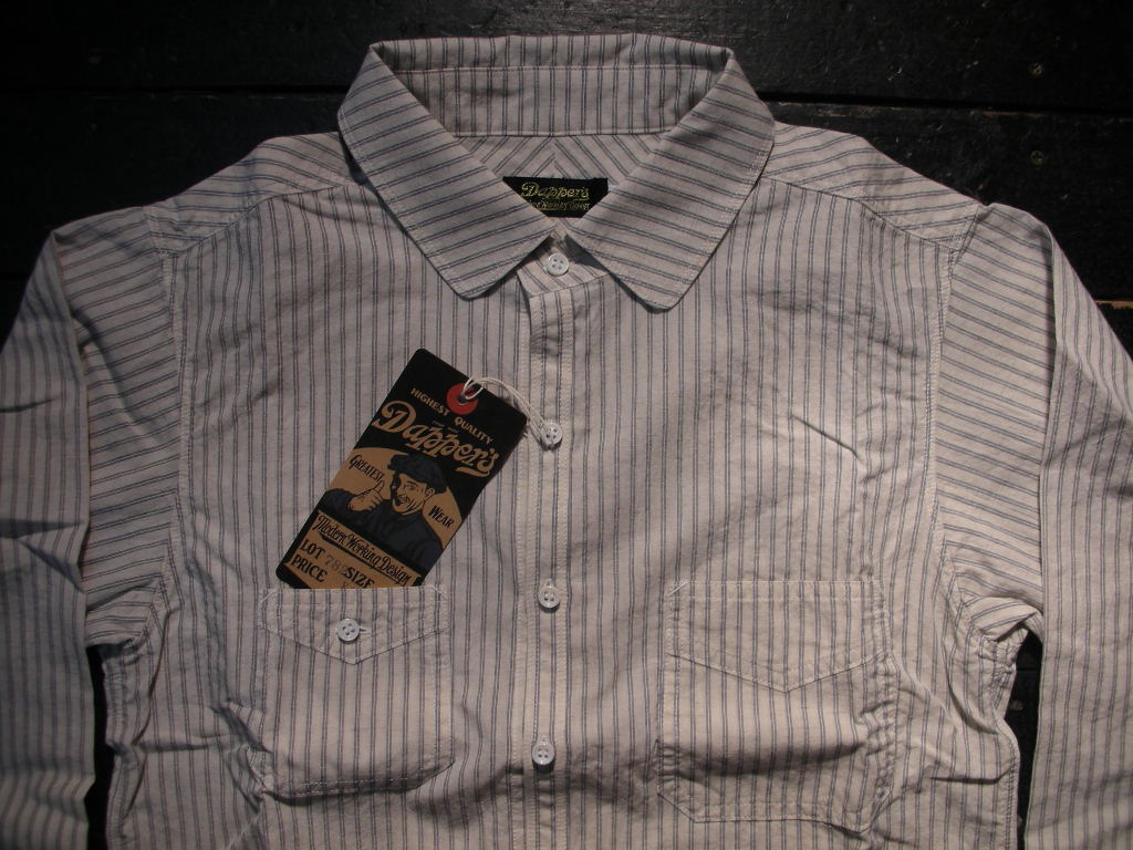 Dapper\'s HALF PLACKET SHIRTS LOT782 入荷のお知らせ_c0187684_20223117.jpg