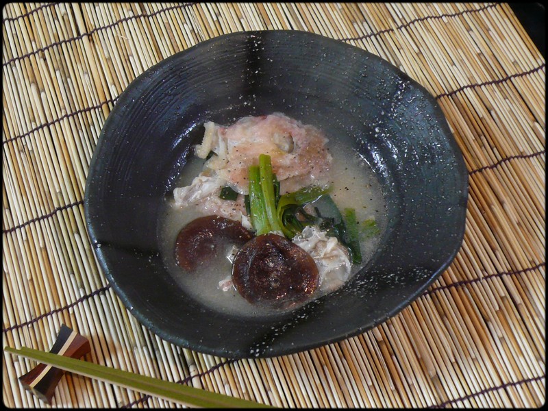 アマダイのカブト潮煮 魚と野菜と私と和ノ香