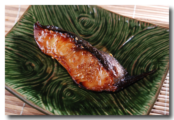 自家製 銀だらの味醂干しを焼きました てりてりだぁ 魚屋三代目日記