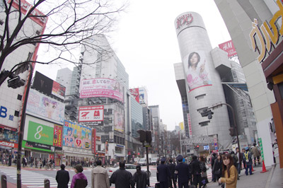 3月1日(月)今日の渋谷109前交差点_b0056983_1149362.jpg