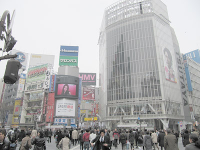 3月1日(月)今日の渋谷109前交差点_b0056983_11502053.jpg