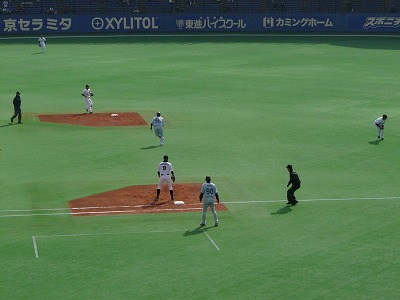 ３月３日　オープン戦　マリーンズ対ベイスターズ_b0166128_19534457.jpg