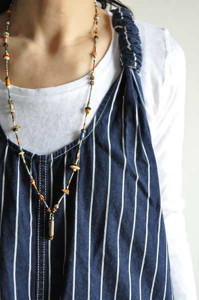 kapital 7ozヒッコリーベーグルワンピース : un.regard.moderne