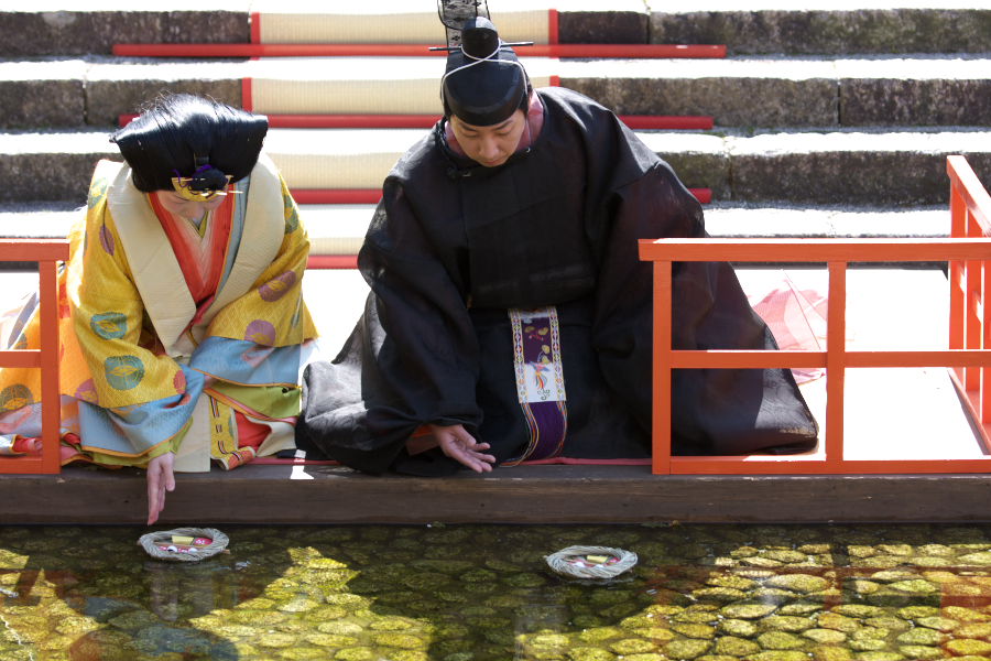 下鴨神社　流し雛_a0046000_13515873.jpg