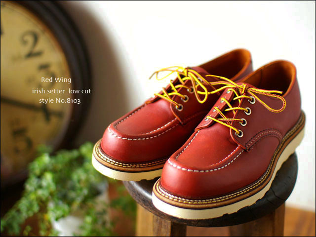 RED WING[レッドウィング] work oxford No.8103 アイリッシュセッター