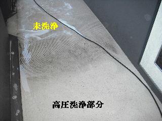 ビルの共有通路のワックス作業_f0031037_18463443.jpg