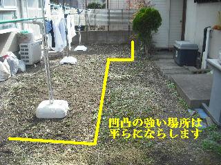 敷地内除草作業と除草剤散布他_f0031037_20215628.jpg