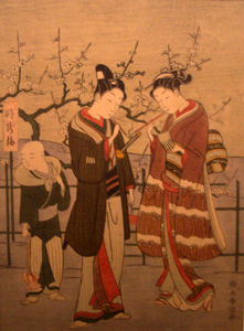 梅の浮世絵　＠東京国立博物館_b0044404_14512762.jpg