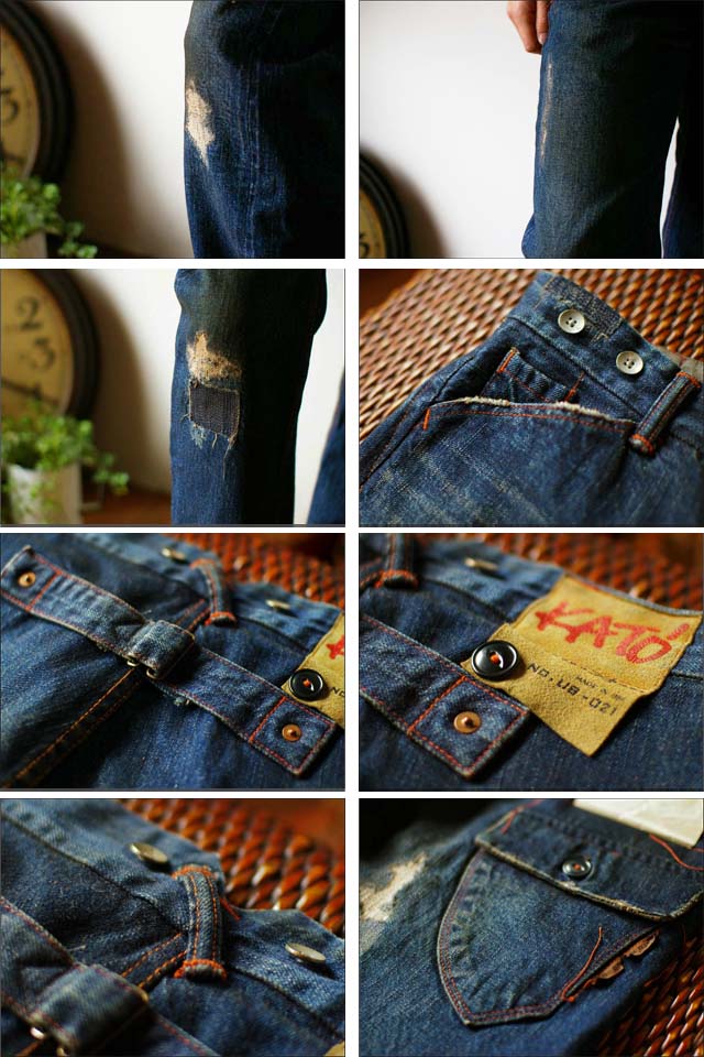 KATO\'DENIM [カトーデニム] 10周年モデル back strap denim pants vintage 　no.us-021 _f0051306_2124716.jpg