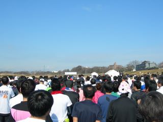 ランの記録　2/14　多摩川ロードレース_e0033317_0121267.jpg