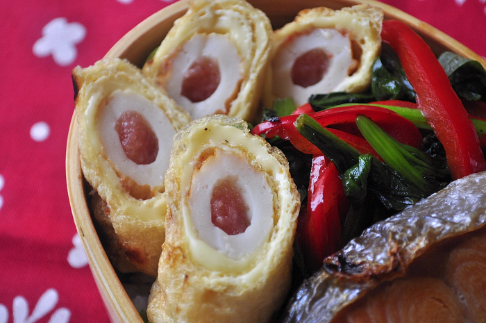 明太あげ巻きのお弁当_b0171098_7284821.jpg