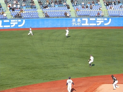3月10日 オープン戦 マリーンズ対スワローズ_b0166128_0273071.jpg