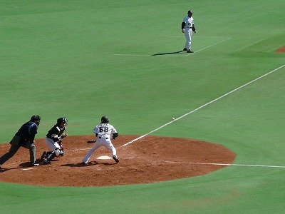 3月11日 オープン戦 マリーンズ対ホークス_b0166128_22184465.jpg