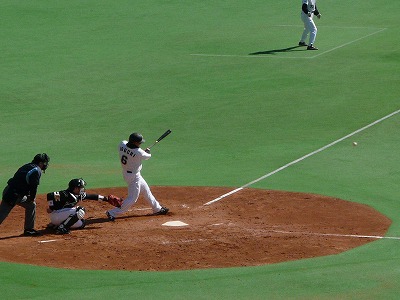 3月11日 オープン戦 マリーンズ対ホークス_b0166128_22213143.jpg