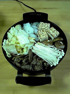 オバちゃん流すき焼き_e0173239_12211782.jpg
