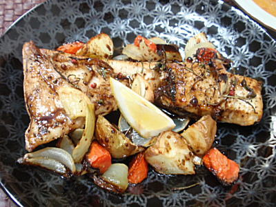 オーブンで簡単 ブリカマの香草焼き レシピ付 Kajuの 今日のお料理 簡単レシピ