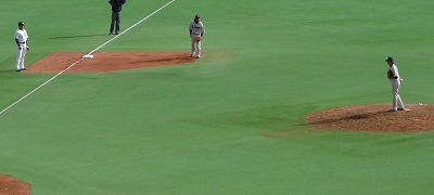 3月12日 オープン戦 マリーンズ対ライオンズ_b0166128_21494613.jpg