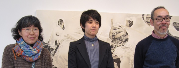 及川聡子展　「薄氷」 絹に描く1　 数寄和大津にて、始まりました。（初日と１４日の記事です）_f0203477_1641364.jpg