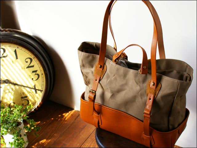 TEHA\'AMANA [テハマナ] MACHINEWORK [2Way Tote /L] beige No.031003_f0051306_13142712.jpg