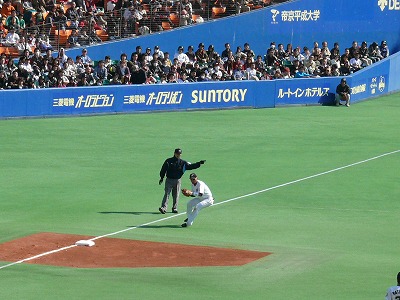 3月14日 オープン戦 マリーンズ対イーグルス_b0166128_2025457.jpg