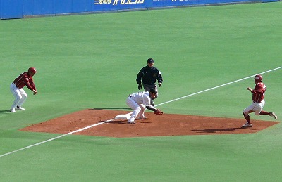 3月14日 オープン戦 マリーンズ対イーグルス_b0166128_20271376.jpg