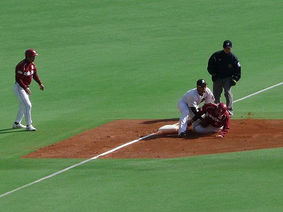 3月14日 オープン戦 マリーンズ対イーグルス_b0166128_20273948.jpg