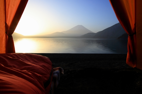 Late Winter Camp In Lake MOTOSU_c0228945_2147295.jpg