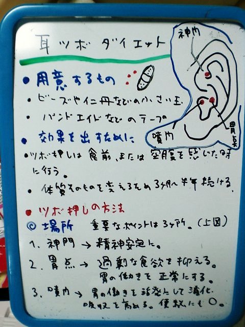手軽にできる耳つぼマッサージ 整体 ツボゲッチューりらく屋 朝霞