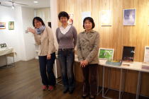 竹浪明写真展+上映会Flower&Moon最終日@ギャラリー二子玉川_f0006713_7275545.jpg