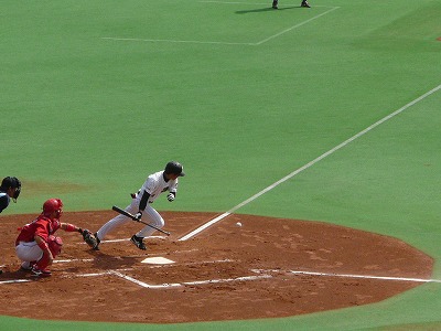 3月16日 オープン戦 マリーンズ対カープ_b0166128_1947918.jpg