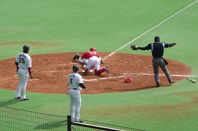 3月16日 オープン戦 マリーンズ対カープ_b0166128_1959473.jpg
