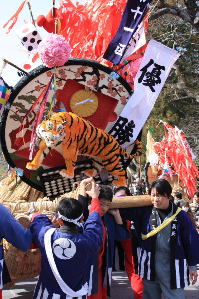 左義長祭～寅の山車_b0055171_23345981.jpg